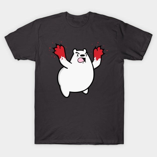 Polar Bear's Revenge T-Shirt by Kill Taupe